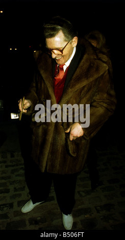 Jerry Lee Lewis cantante che ha avuto successi negli anni Cinquanta e Sessanta con brani come grandi palle di fuoco nella foto qui presenti all'apertura di U2 s Night Club Foto Stock