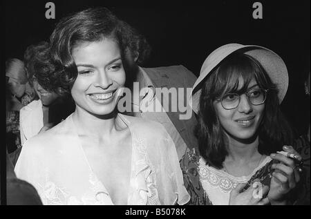 Il Rolling Stones Bianca Jagger moglie di Mick Jagger Foto Stock