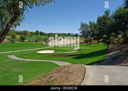 Indian Wells Golf Resort Indian Wells, adiacente al Palm Desert CA nel cuore della Valle di Coachella Foto Stock