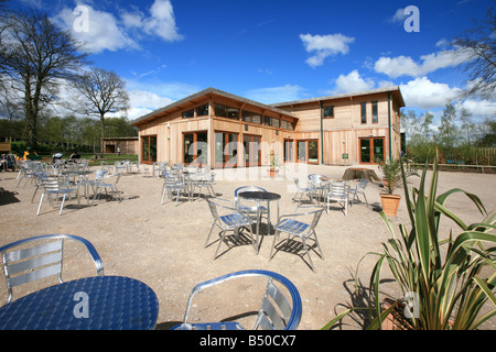 Monkey Forest edifici, Trentham Gardens Stoke-on-Trent Staffordshire Foto Stock