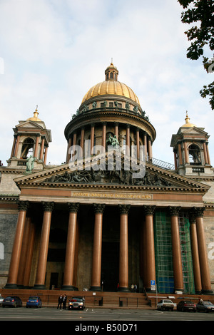 Agosto 2008 - San Isacco s cattedrale San Pietroburgo Russia Foto Stock
