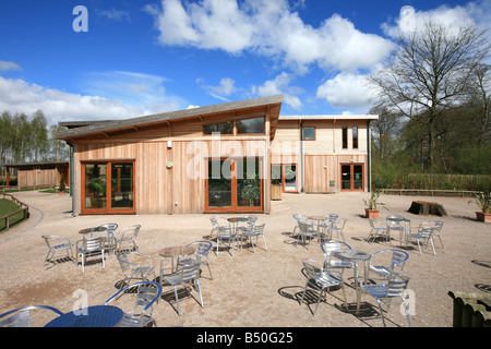 Monkey Forest edifici, Trentham Gardens Stoke-on-Trent Staffordshire Foto Stock