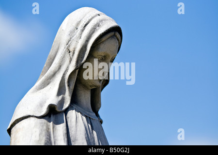 Vergine Maria statua Foto Stock