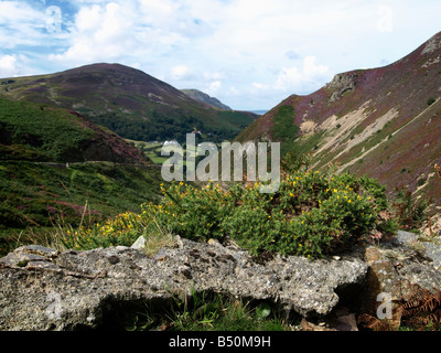 Sychnant Pass, Conwy, il Galles del Nord Foto Stock