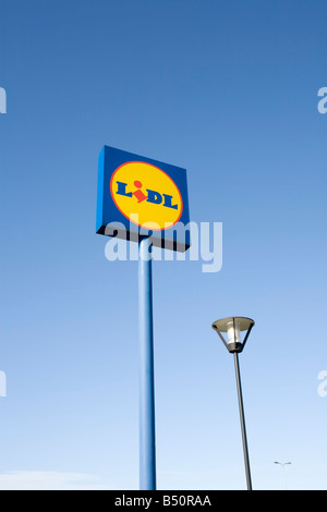 Logo di Lidl Foto Stock