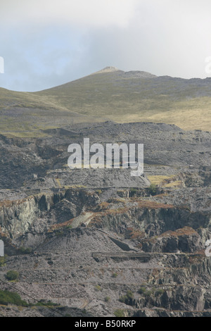 In disuso dinorwic cava di ardesia, Snowdonia, Galles Foto Stock