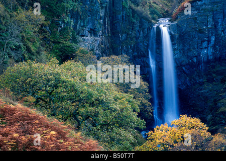 Ffrwd Fawr Dylife Powys Galles Centrale Foto Stock