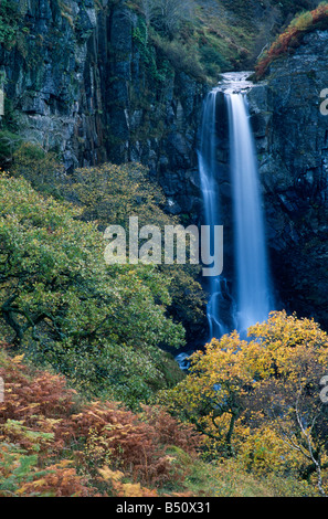 Ffrwd Fawr Dylife Powys Galles Centrale Foto Stock