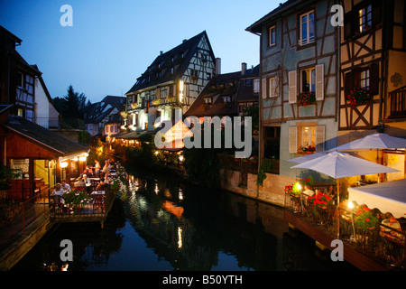 Sep 2008 - Petite Venise in Colmar Alsace Francia Foto Stock