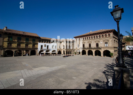 Il Poble Espanyol Montjuic Spagna Foto Stock