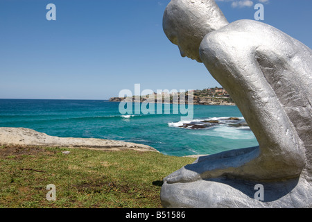 Scultura Di Mare fieristico, Bondi a Tamarama beach, Sydney, Australia, 2008 Foto Stock