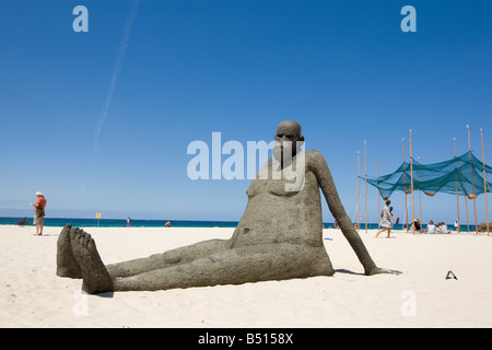 Scultura Di Mare fieristico, Bondi a Tamarama beach, Sydney, Australia, 2008 Foto Stock