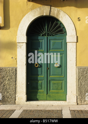 Porta veneziana in Italia Foto Stock