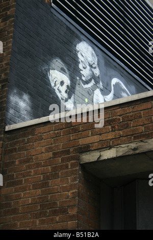 Banksy Old Street, Hackney, Londra, Inghilterra Foto Stock