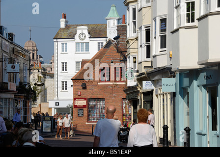 Le corsie distict di Brighton East Sussex England Foto Stock