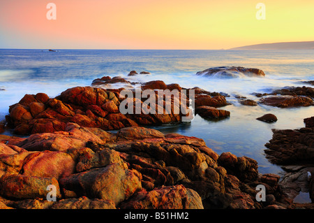 Canal rocce, Yallingup, Leeuwin-Naturaliste National Park, Australia occidentale, Australia Foto Stock