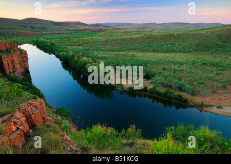 Il fiume di Pentecoste e Cockburn varia, Kimberley, Australia occidentale, Australia Foto Stock