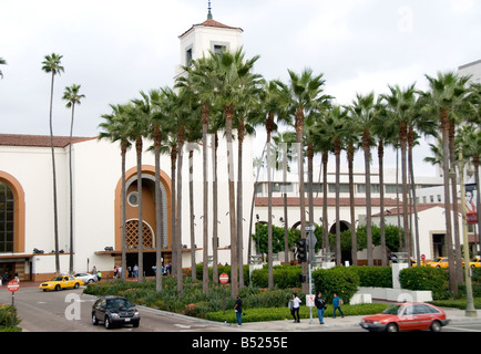 La Union Station, Los Angeles, California Foto Stock