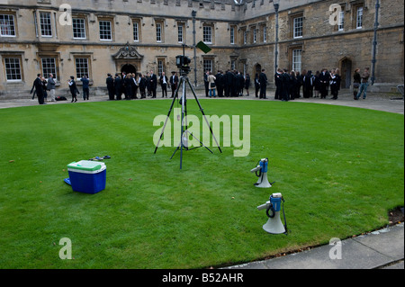 L'immatricolazione foto insieme fino a St John s College Foto Stock