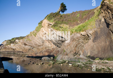 Combe Martin, North Devon, Regno Unito Foto Stock