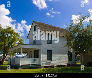 Il RYCKMAN House di Melbourne Beach in Florida è stato costruito nel 1889 per il Melbourne e ATLANTIC azienda ferroviaria Foto Stock