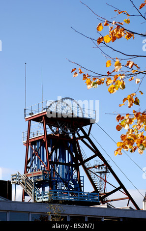 In miniera Snibston Discovery Park, Coalville, Leicestershire, England, Regno Unito Foto Stock