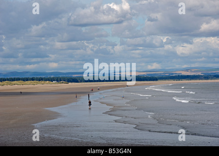 West Sands Beach St Andrews Fife Scozia Agosto 2008 Foto Stock