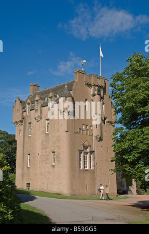 Crathes Castle Banchory Aberdeenshire Scozia Agosto 2008 Foto Stock