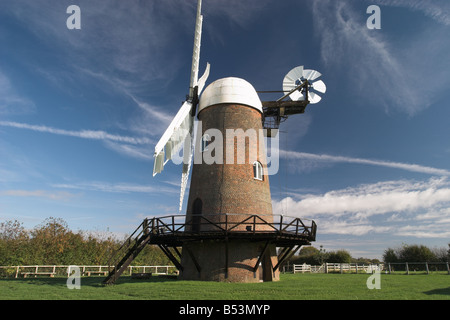 Mulino a vento di Wilton. Great Bedwyn, Wiltshire. Inghilterra, Regno Unito Foto Stock