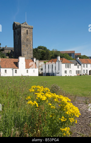 San Serf s Torre guardando a nord Dysart Fife Scozia Luglio 2008 Foto Stock