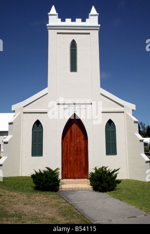 Wesleyan Centenario Regno Chiesa Metodista, Bermuda Foto Stock