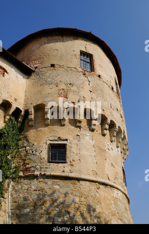 Il castello di Veliki Tabor nel nord della contea di Zagorje Croazia Foto Stock