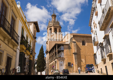 Ronda Malaga Provincia Spagna chiesa di Santa Maria la Mayor Foto Stock