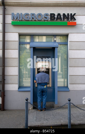 Banca Migros, Migros, Banca, private banking, Svizzera, Svizzera, Europa, europeo,soldi. Foto Stock