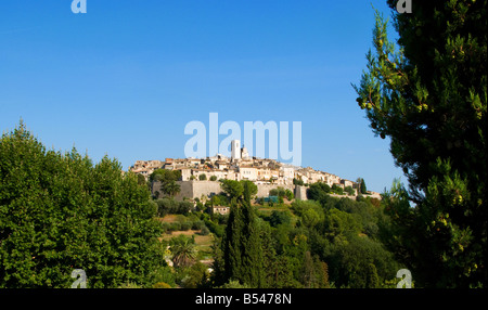 Saint Paul de Vence, Francia Provenza Costa Azzurra, vacanze, viaggi, Paese, fortificazione Foto Stock