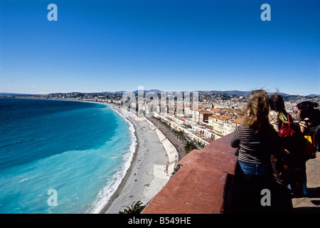 Promenade des Anglais Nice Alpes-maritimes 06 French Riviera Cote d Azur PACA Francia Europa Foto Stock