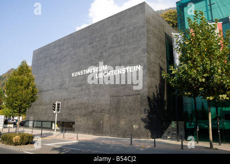 Kunstmuseum, museo d'arte, Liechtenstein Vaduz, europa, europeo, Fuerstentum, principato Foto Stock