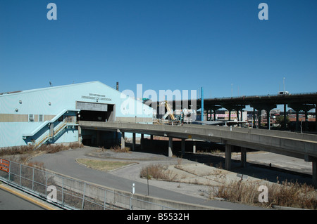 Nyc Dept of Sanitation edificio Brooklyn NY Foto Stock