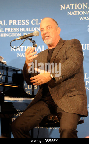 Il leggendario scrittore canzone di Billy Joel indirizzato un Press Club pranzo a Washington DC Ha answeed ampia gamma di domande sulla sua l Foto Stock