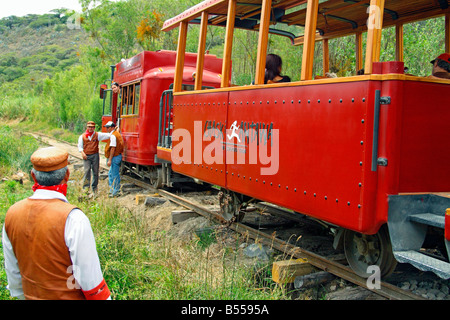 Chaski Antawa (Messenger treno), Ecuador Foto Stock