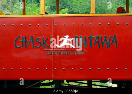 Il Chaski Antawa (Messenger treno), Ecuador Foto Stock