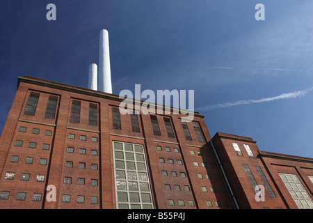 Svanemøllevaerket, un calore e la stazione di alimentazione in Copenhagen DANIMARCA- 2008 Foto Stock