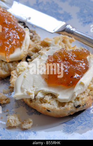 Focaccine/tè del pomeriggio Foto Stock