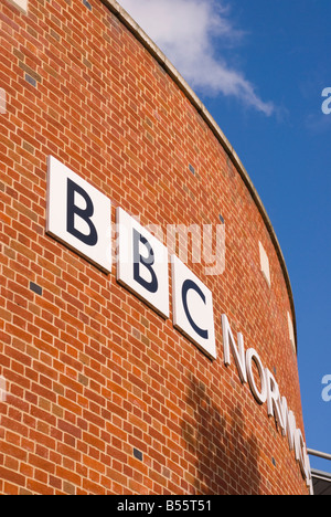 La BBC Norwich edificio in Norwich, Norfolk, Regno Unito Foto Stock