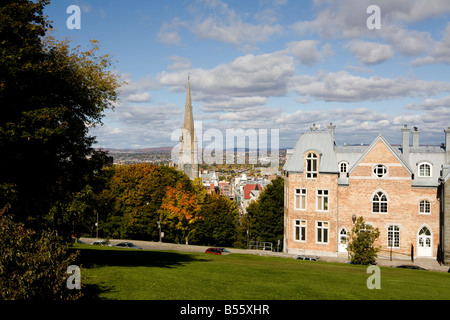 Quebec City da Citadel Québec Canada Foto Stock