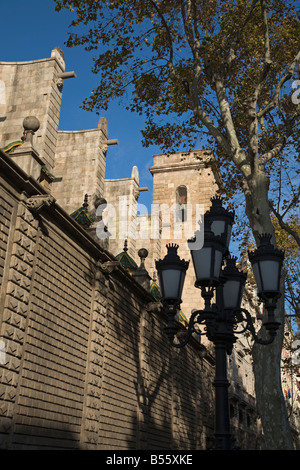 La Església de Betlem sulla Rambla a Barcellona Foto Stock