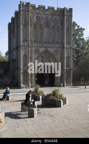 Abbey Gate Bury St Edmunds Suffolk in Inghilterra Foto Stock