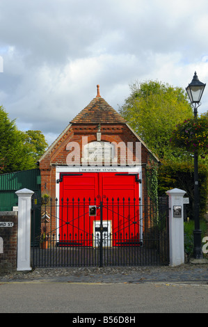 La vecchia stazione dei vigili del fuoco a New Alresford Foto Stock