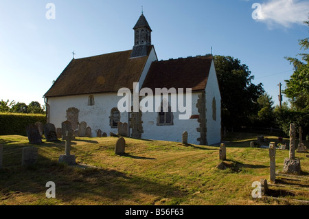 St Botolphs chiesa Hardham West Sussex Foto Stock