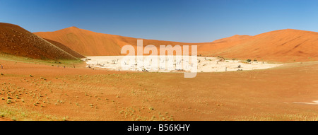 Deadvlei nel Namib-Naukluft National Park, Namibia Foto Stock